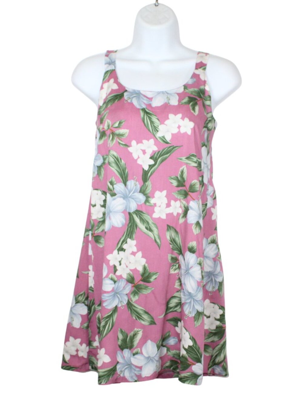Vintage Hawaiian Reserve Collection women's dress size 10 pink made in Hawaii